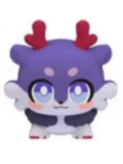 咕噜鱼儿B奇美拉迷你摆件-嗷呜嗷呜系列第二弹