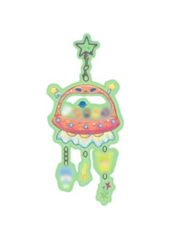 飞船摇摇乐挂件