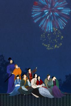 榆木桌千年人参