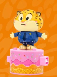 豹警官摆件-上迪电动跳舞系列