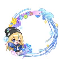 夜晚的水母不会游泳头像框