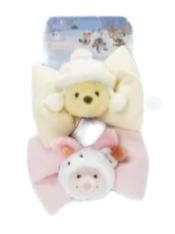 小熊维尼小猪毛绒发饰套装-24上迪冬日系列