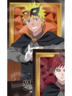 漩涡鸣人-疾风传公主咖啡联动怪盗贴纸