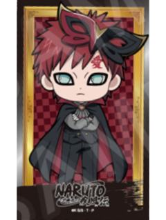 我爱罗-疾风传公主咖啡联动怪盗Q版贴纸