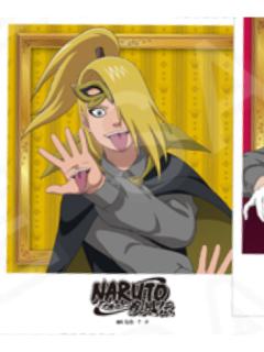 迪达拉-疾风传公主咖啡联动怪盗拍立得