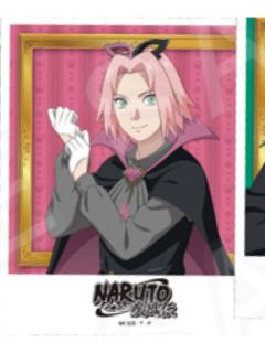 春野樱-疾风传公主咖啡联动怪盗拍立得