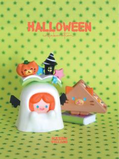 HALLOWEEN BOOK CLUB-orange version