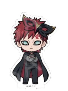 我爱罗-疾风传公主咖啡联动怪盗Q版立牌