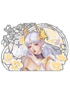 貂蝉（星河坠梦）金属书签-遇意飞花令（遇知篇）