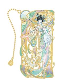 妲己（兰亭墨韵）金属书签-遇意飞花令（遇知篇）