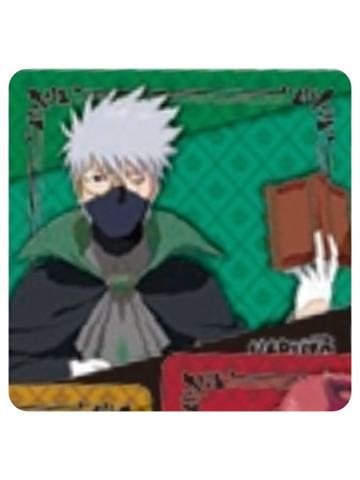 旗木卡卡西-疾风传公主咖啡联动怪盗特典杯垫