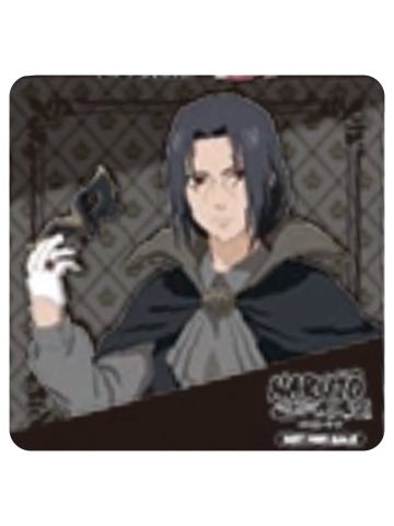 宇智波鼬-疾风传公主咖啡联动怪盗特典杯垫