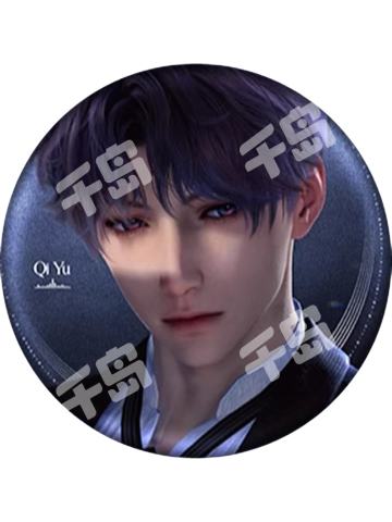 祁煜(NFC音乐马口铁徽章)-《深空的回响》CD专辑礼盒