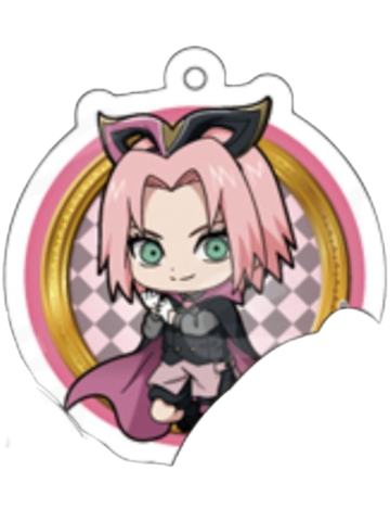 春野樱-疾风传公主咖啡联动怪盗Q版挂件