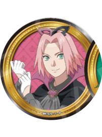 春野樱-疾风传公主咖啡联动怪盗吧唧