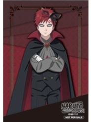 我爱罗-疾风传公主咖啡联动怪盗满赠明信片