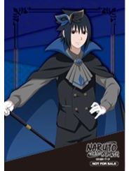 宇智波佐助-疾风传公主咖啡联动怪盗满赠明信片