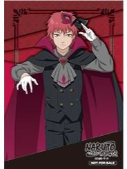 蝎-疾风传公主咖啡联动怪盗满赠明信片