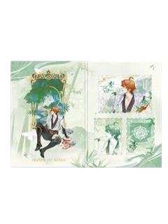 李白（云隐孤鸿）邮票拍立得-遇意飞花令（遇知篇）