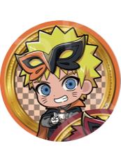 漩涡鸣人-疾风传公主咖啡联动怪盗Q版吧唧