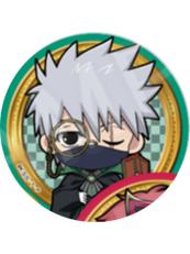 旗木卡卡西-疾风传公主咖啡联动怪盗Q版吧唧