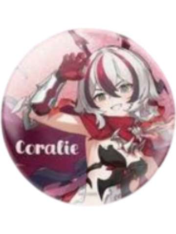 科拉莉·6626·普朗克-叙花逢时系列镭射徽章