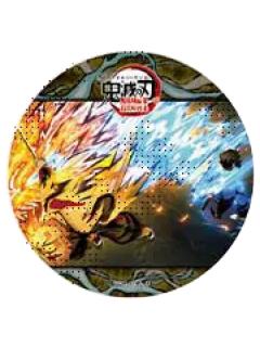 我妻善逸&狯岳光栅吧唧-无限城篇第一章3期雷之呼吸系列