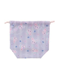 天使熊缎带束口袋（小号）-天使蜜糖房间系列家居用品