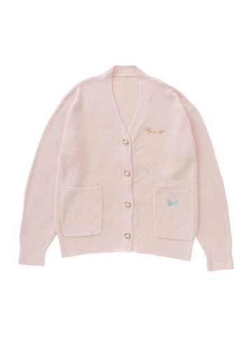 天使蜜糖开衫（浅粉色）-天使蜜糖房间系列家居用品