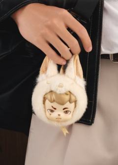 K赏-搪胶零钱包挂件（白色）