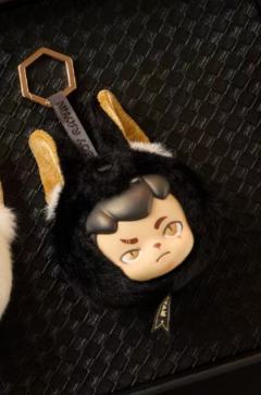 K赏-搪胶零钱包挂件（黑色）