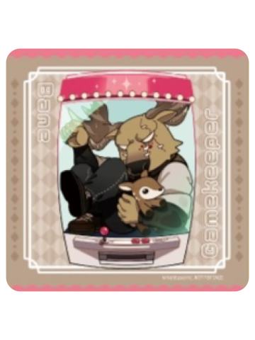 鹿头(Q版)鲷鱼烧杯垫-GiGO联动系列