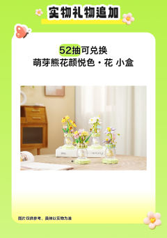 萌芽熊-花颜悦色·花 小盒