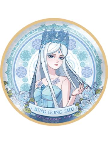 冰公主徽章(常规款)-繁花绮罗系列