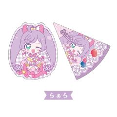 真中啦啦 -『美妙天堂 Charappin』交易贴纸