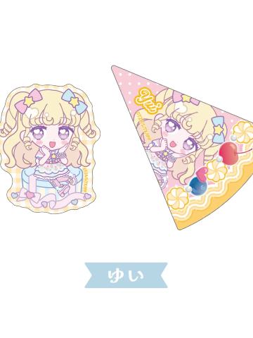 梦川唯 -『美妙天堂 Charappin』交易贴纸