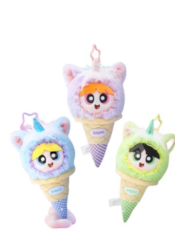 独角马冰淇淋毛绒玩具挂件