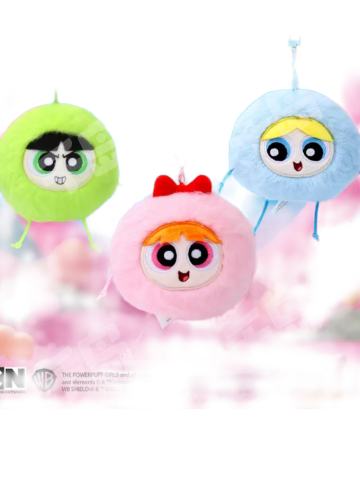 精灵球毛绒玩具包包挂件