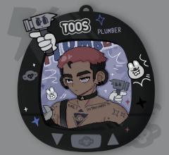 维修工光栅挂件