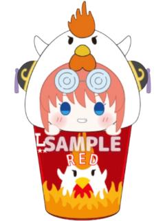 神乐-3年Z组银八先生罗森联动炸鸡玩偶