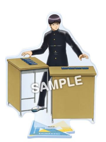 志村新八-3年Z组银八先生罗森联动立牌