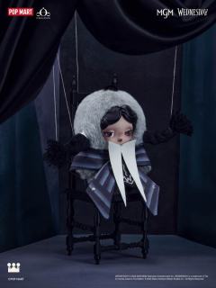 星期三毛绒公仔挂件-奈弗莫尔学院校服版-资料图