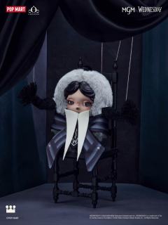 星期三毛绒公仔挂件-奈弗莫尔学院校服版-资料图