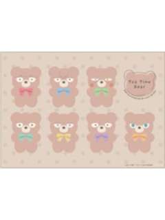 多人2-午后茶会小熊快闪随餐餐垫