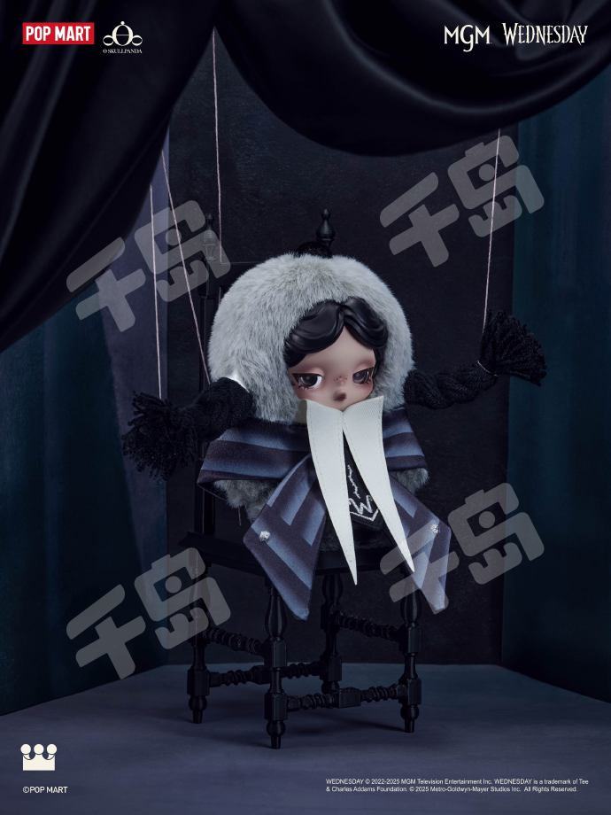 き*ら様 Wednesday Plush Classic Dress Versi Wednesday Plush