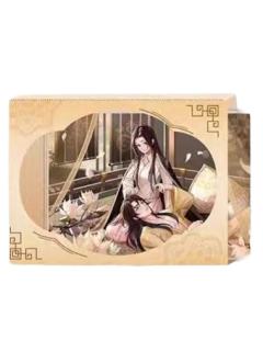 B款-乐影鎏熠系列亚克力光栅明信片