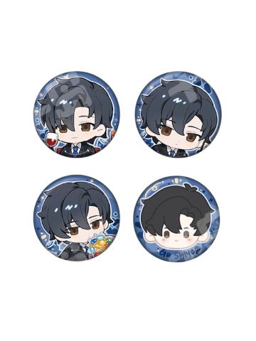 顾时夜- 幕后棉趣系列 迷你徽章套组