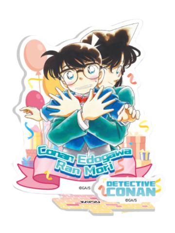 柯南&毛利兰(挚守款5)立牌-推理绘影萌探版第二弹
