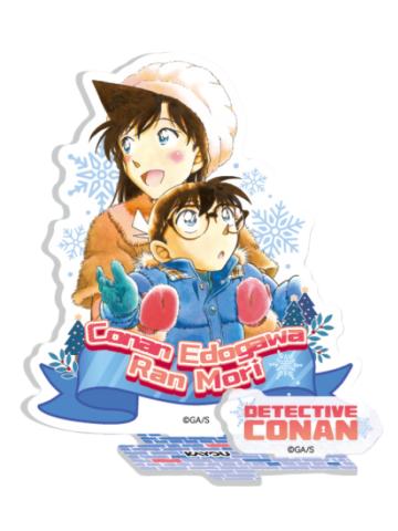 柯南&毛利兰(挚守款8)立牌-推理绘影萌探版第二弹