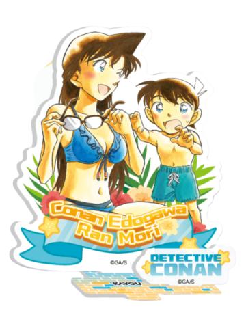 柯南&毛利兰(挚守款3)立牌-推理绘影萌探版第二弹